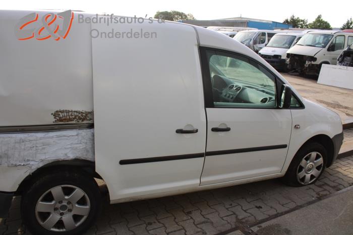Volkswagen Caddy III 1.9 TDI Sloopvoertuig (2009, Wit)