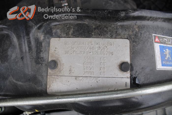 Peugeot Boxer 2.0 BlueHDi 130 Sloopvoertuig (2019, Wit)