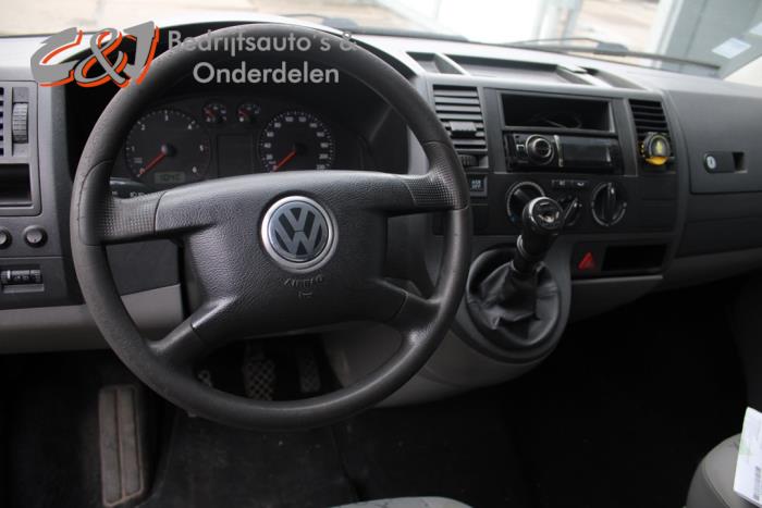 Volkswagen Transporter T5 2.5 TDi Sloopvoertuig (2007, Zwart)
