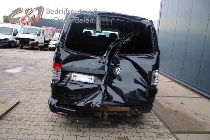 Volkswagen Transporter T5 2.5 TDi Sloopvoertuig (2007, Zwart)