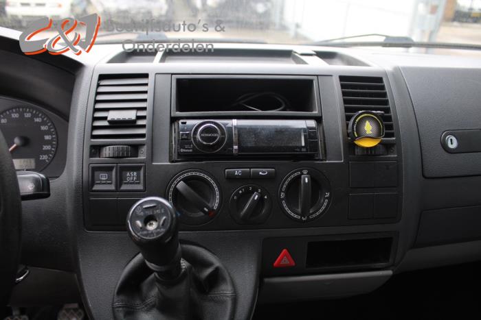 Volkswagen Transporter T5 2.5 TDi Sloopvoertuig (2007, Zwart)