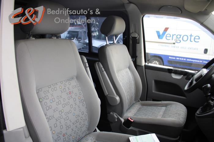 Volkswagen Transporter T5 2.5 TDi Sloopvoertuig (2007, Zwart)