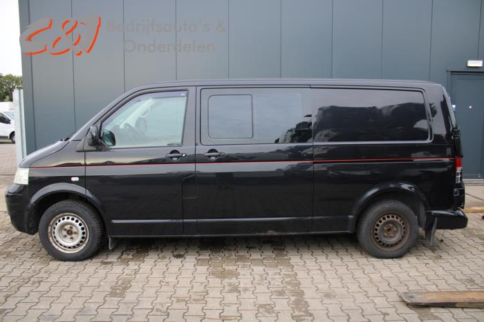 Volkswagen Transporter T5 2.5 TDi Sloopvoertuig (2007, Zwart)