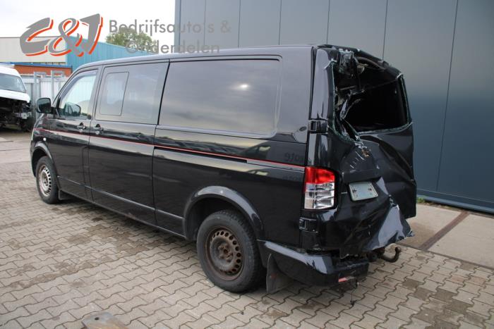 Volkswagen Transporter T5 2.5 TDi Sloopvoertuig (2007, Zwart)