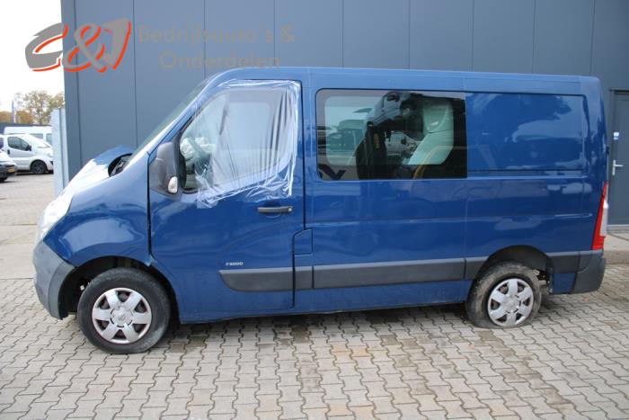 Opel Movano 2.3 CDTi 16V FWD Sloopvoertuig (2012, Blauw)