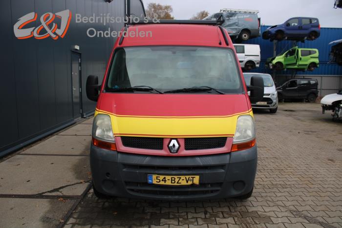 Renault Master II 2.5 dCi 16V 115 Sloopvoertuig (2006, Rood)