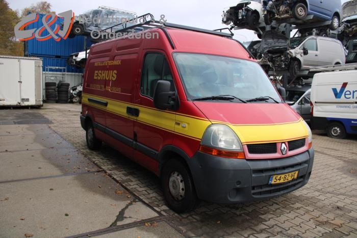 Renault Master II 2.5 dCi 16V 115 Sloopvoertuig (2006, Rood)
