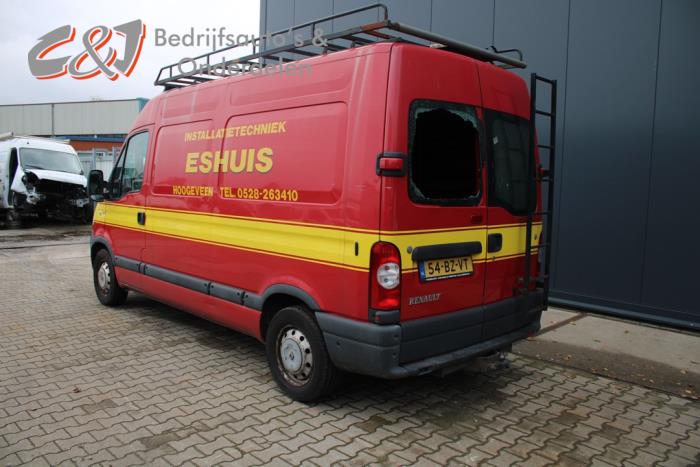 Renault Master II 2.5 dCi 16V 115 Sloopvoertuig (2006, Rood)
