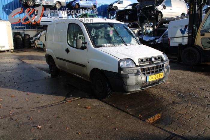Fiat Doblo 1.9 JTD Sloopvoertuig (2003, Wit)