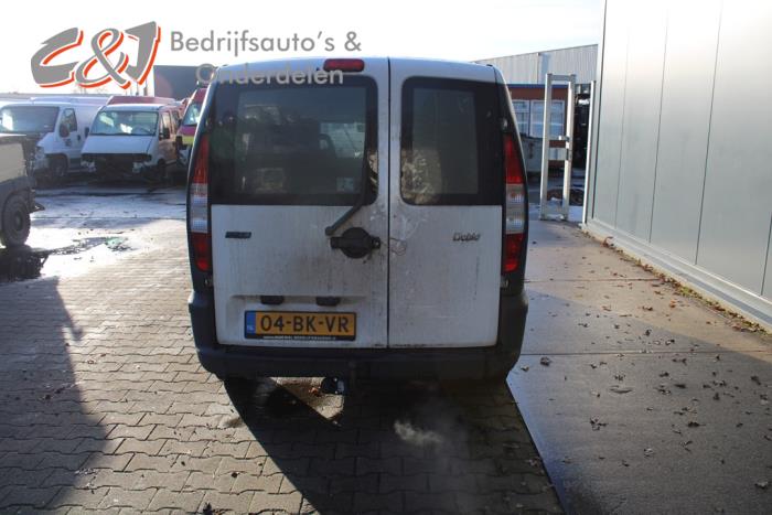 Fiat Doblo 1.9 JTD Sloopvoertuig (2003, Wit)