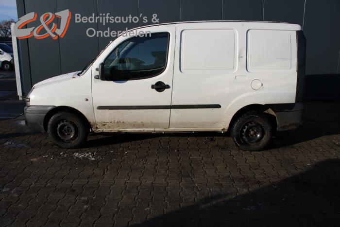Fiat Doblo 1.9 JTD Sloopvoertuig (2003, Wit)
