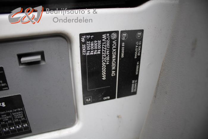 Volkswagen Crafter 2.0 TDI 16V Sloopvoertuig (2011, Wit)