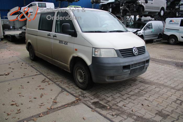 Volkswagen Transporter T5 1.9 TDi Sloopvoertuig (2008, Wit)