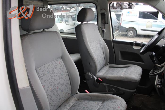 Volkswagen Transporter T5 1.9 TDi Sloopvoertuig (2008, Wit)