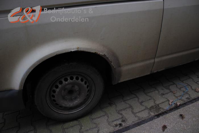 Volkswagen Transporter T5 1.9 TDi Sloopvoertuig (2008, Wit)