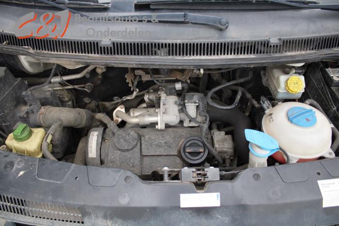 Volkswagen Transporter T5 1.9 TDi Sloopvoertuig (2008, Wit)