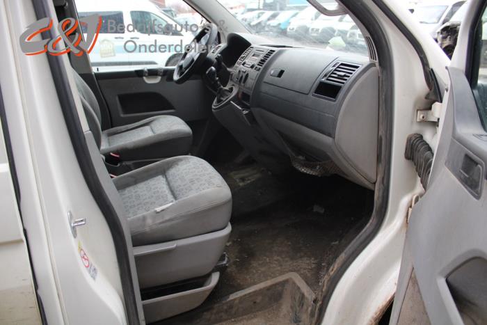 Volkswagen Transporter T5 1.9 TDi Sloopvoertuig (2008, Wit)