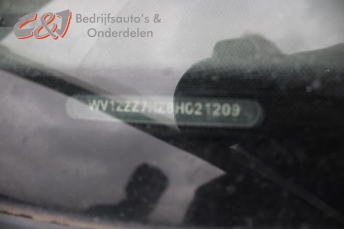 Volkswagen Transporter T5 1.9 TDi Sloopvoertuig (2008, Wit)