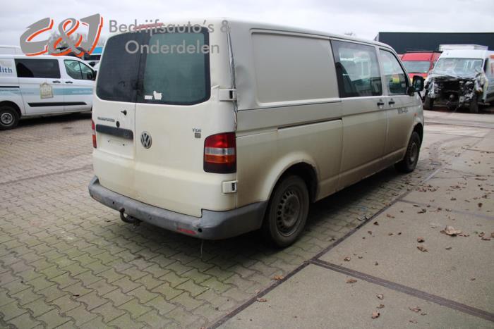 Volkswagen Transporter T5 1.9 TDi Sloopvoertuig (2008, Wit)
