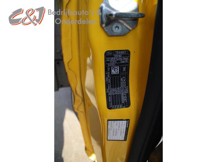 Ford Transit 2.0 TDCi 16V Eco Blue 170 RWD Sloopvoertuig (2021, Geel)