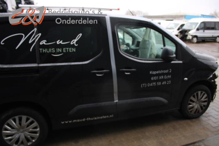 Peugeot Partner 1.5 BlueHDi 100 Sloopvoertuig (2019, Zwart)