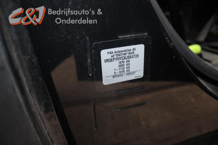 Peugeot Partner 1.5 BlueHDi 100 Sloopvoertuig (2019, Zwart)