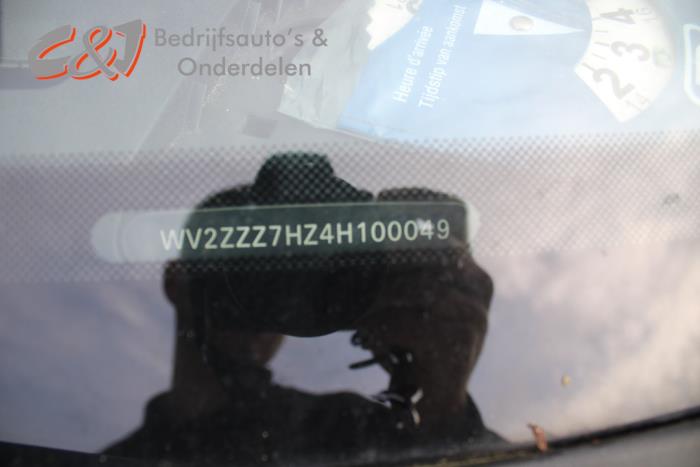 Volkswagen Transporter T5 1.9 TDi Sloopvoertuig (2004, Blauw)