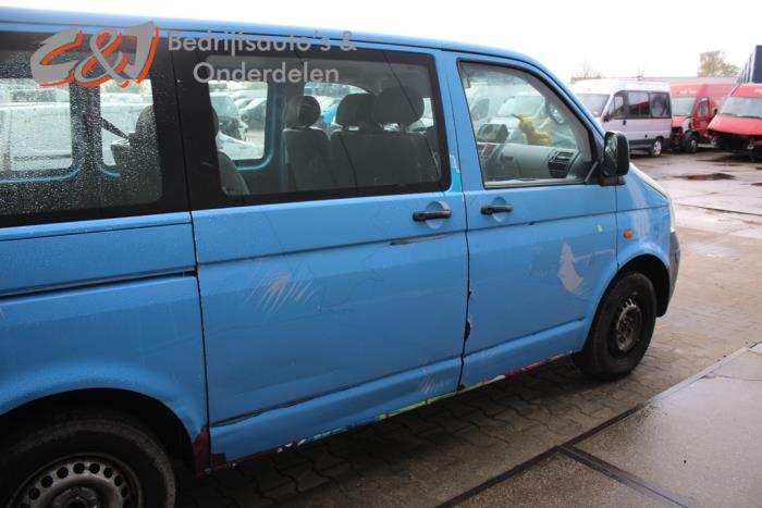 Volkswagen Transporter T5 1.9 TDi Sloopvoertuig (2004, Blauw)