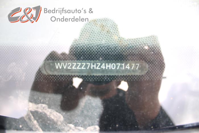 Volkswagen Transporter T5 1.9 TDi Sloopvoertuig (2004, Wit)