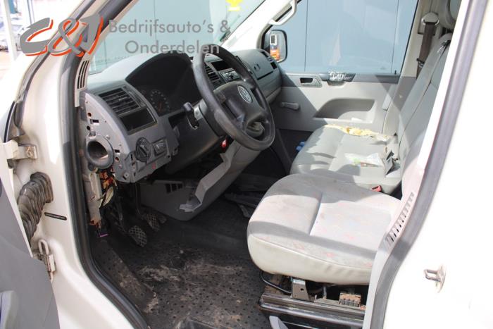 Volkswagen Transporter T5 1.9 TDi Sloopvoertuig (2004, Wit)