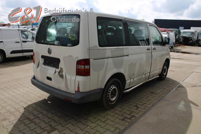 Volkswagen Transporter T5 1.9 TDi Sloopvoertuig (2004, Wit)