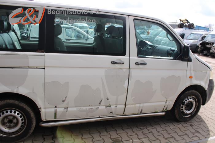 Volkswagen Transporter T5 1.9 TDi Sloopvoertuig (2004, Wit)