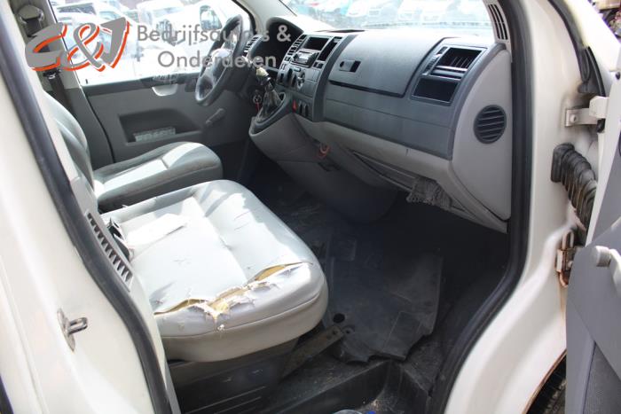 Volkswagen Transporter T5 1.9 TDi Sloopvoertuig (2004, Wit)