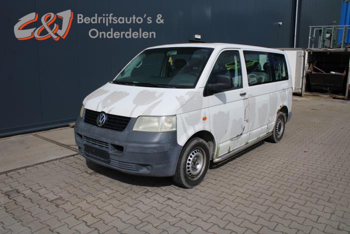 Volkswagen Transporter T5 1.9 TDi Sloopvoertuig (2004, Wit)