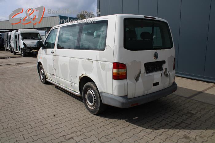 Volkswagen Transporter T5 1.9 TDi Sloopvoertuig (2004, Wit)