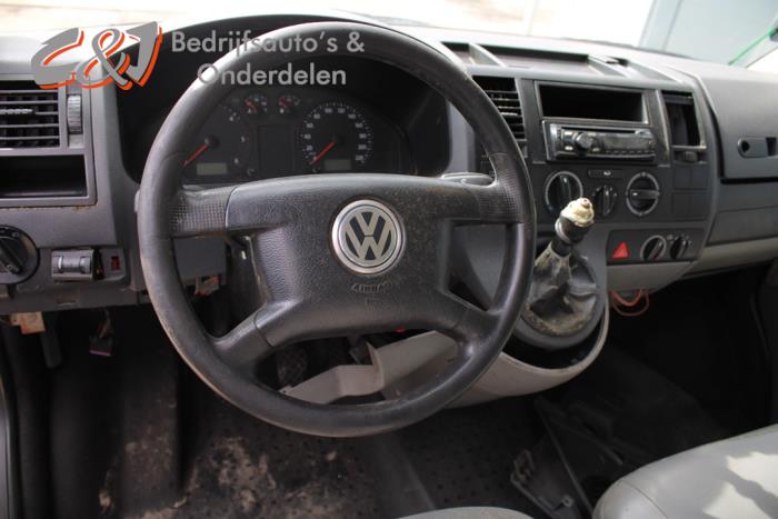 Volkswagen Transporter T5 1.9 TDi Sloopvoertuig (2004, Wit)