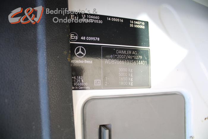 Mercedes Sprinter 3t 213 CDI 16V Sloopvoertuig (2011, Wit)