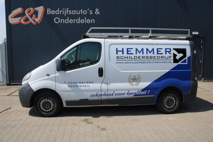 Opel Vivaro 1.9 DTI 16V Sloopvoertuig (2005, Wit)