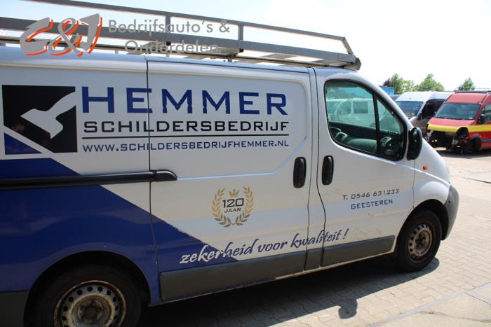 Opel Vivaro 1.9 DTI 16V Sloopvoertuig (2005, Wit)