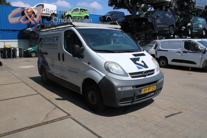 Opel Vivaro 1.9 DTI 16V Sloopvoertuig (2005, Wit)
