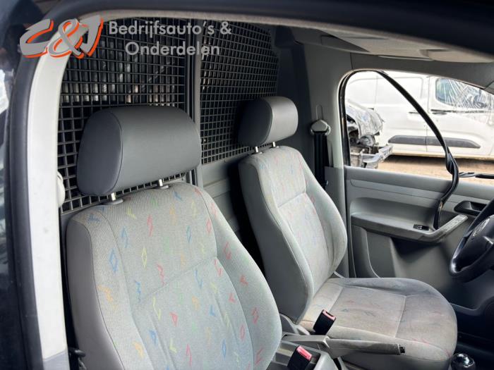 Volkswagen Caddy III 1.9 TDI Sloopvoertuig (2005, Zwart)