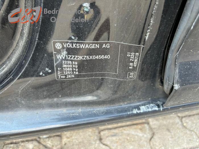 Volkswagen Caddy III 1.9 TDI Sloopvoertuig (2005, Zwart)