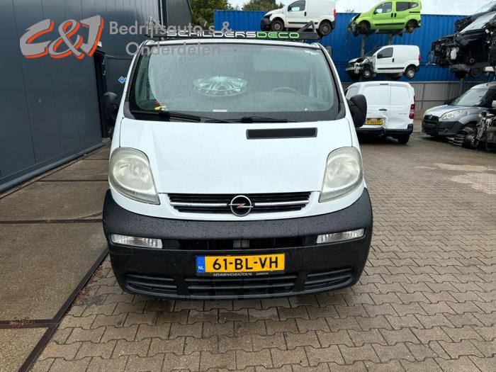 Opel Vivaro 1.9 DI Sloopvoertuig (2004, Wit)
