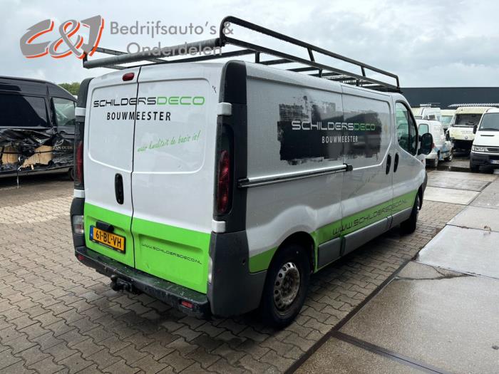 Opel Vivaro 1.9 DI Sloopvoertuig (2004, Wit)