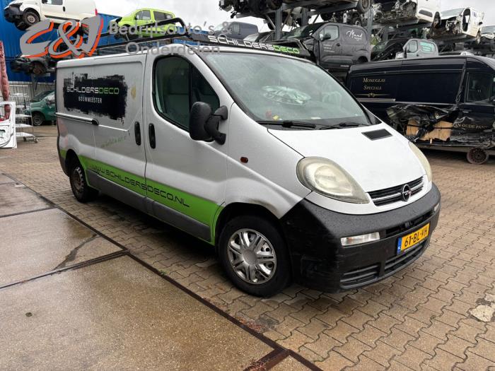 Opel Vivaro 1.9 DI Sloopvoertuig (2004, Wit)
