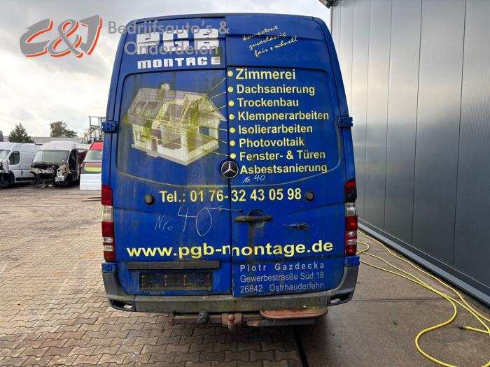 Mercedes Sprinter 3,5t 315 CDI 16V Sloopvoertuig (2008, Blauw)