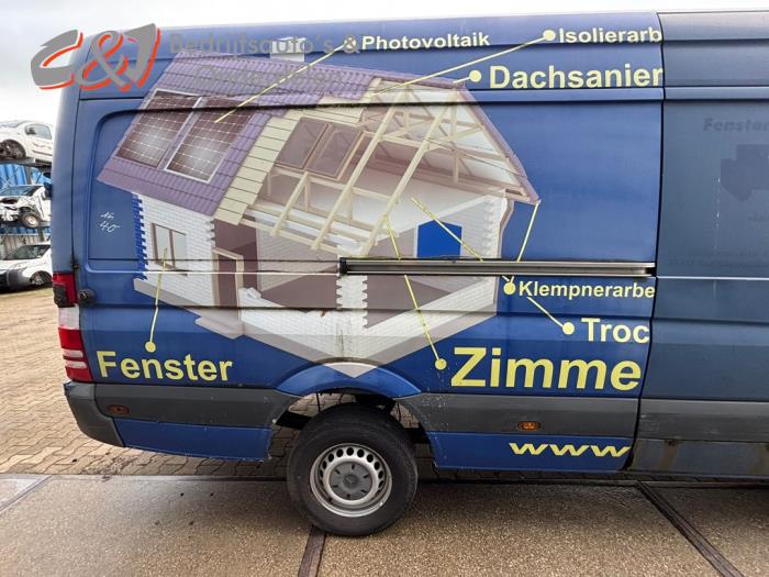 Mercedes Sprinter 3,5t 315 CDI 16V Sloopvoertuig (2008, Blauw)