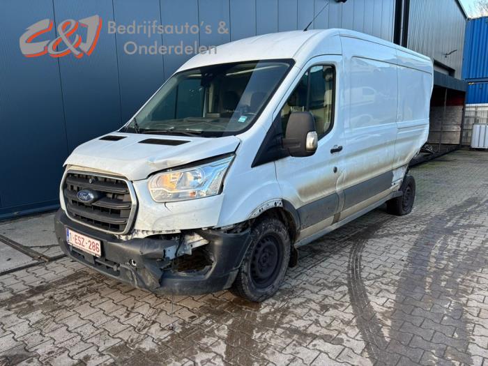 Ford Transit 2.0 TDCi 16V Eco Blue 130 Sloopvoertuig (2020, Roze, Wit)