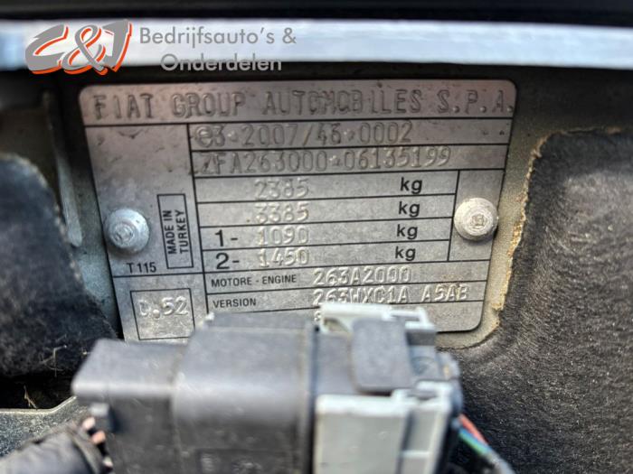 Fiat Doblo Cargo 1.3 MJ 16V DPF Euro 5 Sloopvoertuig (2014, Wit)