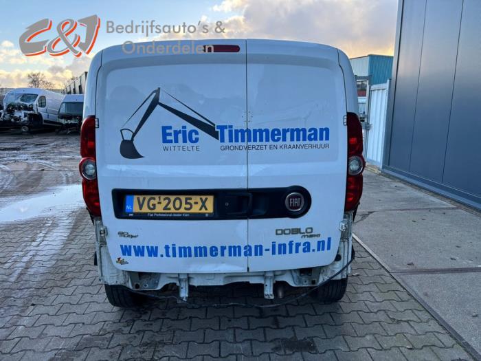 Fiat Doblo Cargo 1.3 MJ 16V DPF Euro 5 Sloopvoertuig (2014, Wit)